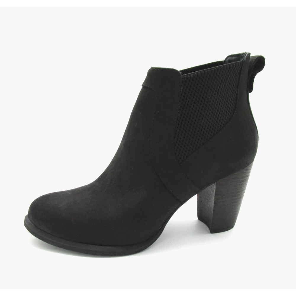 UGG Suede Chelsea Ankle Booties Cobie Black Womens Sz 8.5 EUC - Picture 3 of 7
